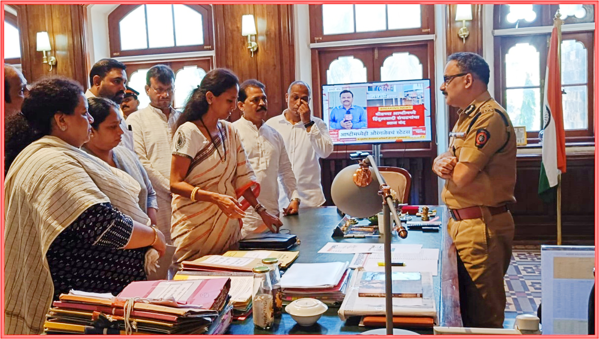 சரத்பவாருக்கு கொலை மிரட்டல் விடுக்கப்பட்டது சம்பந்தமாக கமிஷனரிடம் முறையிட்ட சுப்ரியா சுலே