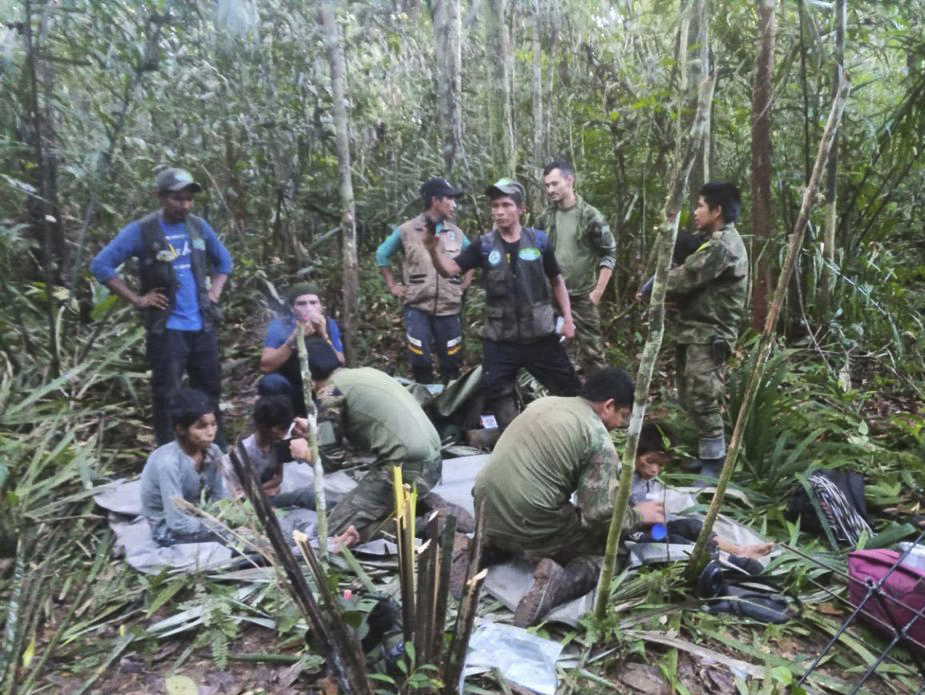 Columbia Plane Crash Survivors