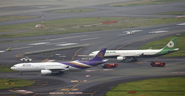 JAPAN PLANE COLLISION