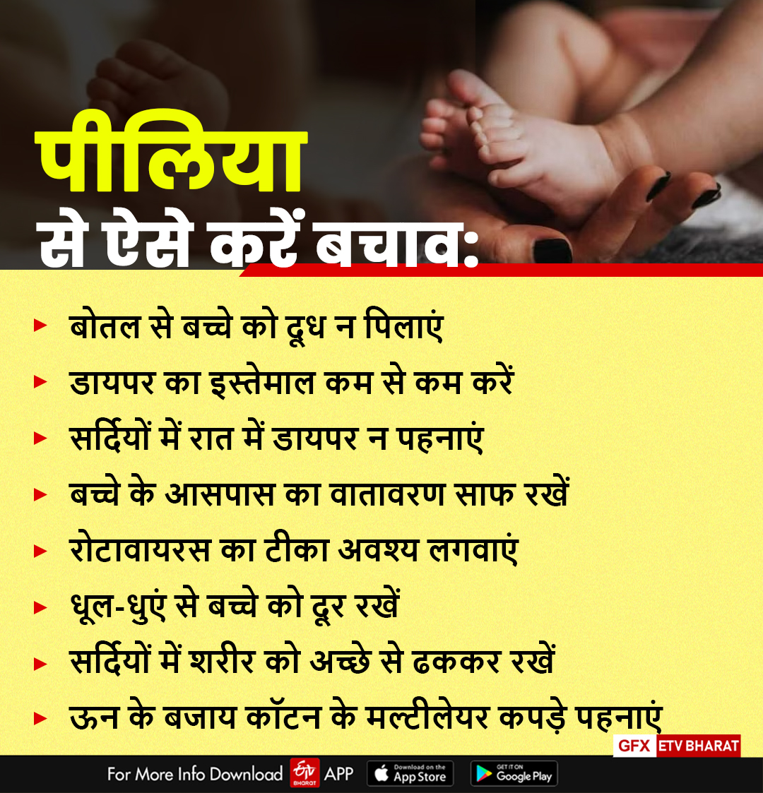 Jaundice in Newborns in Himachal.