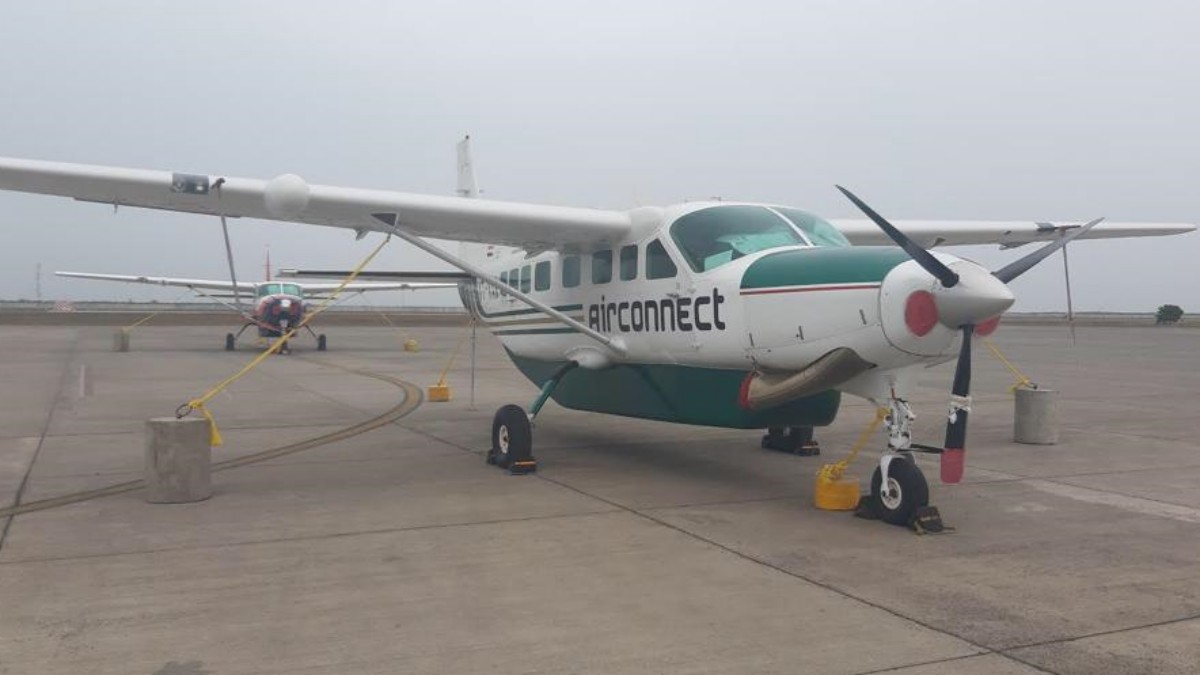 Two planes tied in chains due to Biparjoy storm