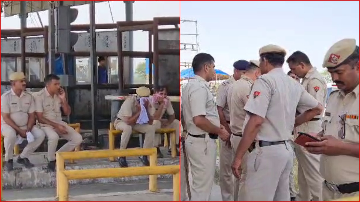 Farmers blocked Rohtak Delhi highway