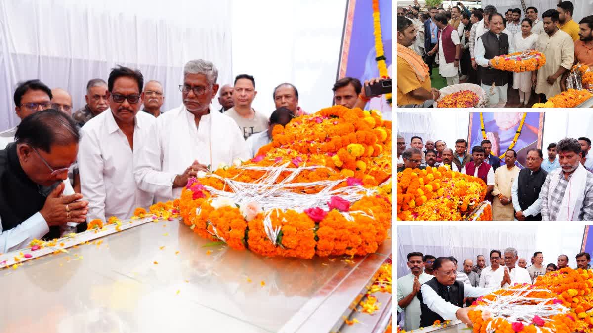 Sai paid tribute to Lakshmi Narayan Dev in Sukma