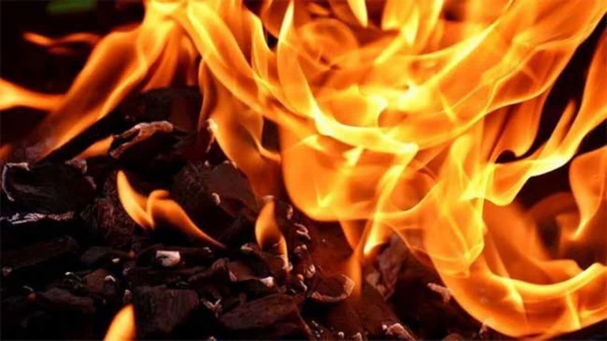 Two children Killed In Massive Fire At Nagpur