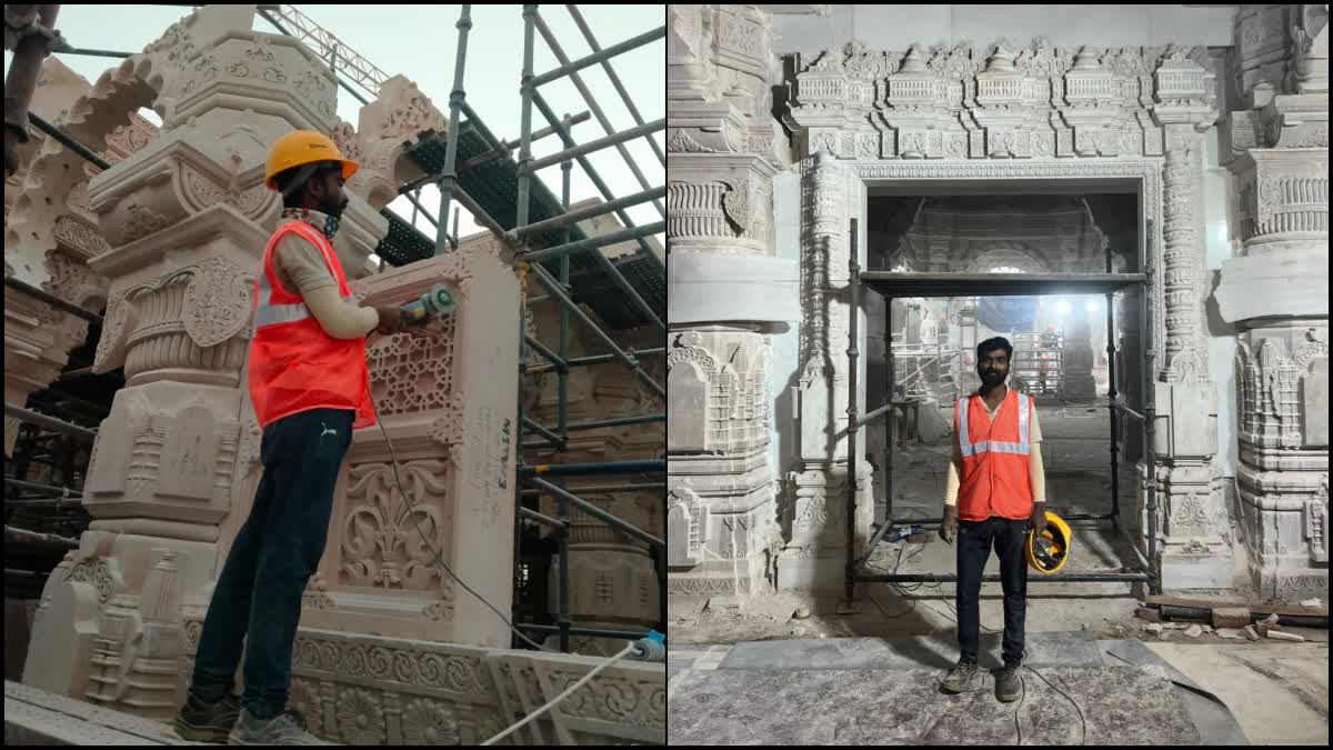 Sculptor Viresh from Raichur, participated in construction of Ram Mandir