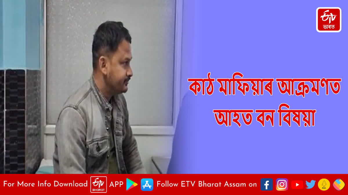 Forest officer injured in attack by forest mafia in Chirang