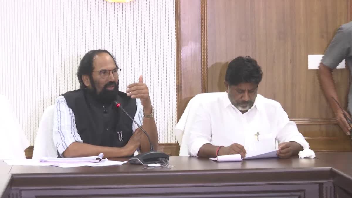 Minister Uttam Kumar Review Meeting