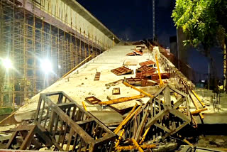 Railway Flyover Bridge Collapsed