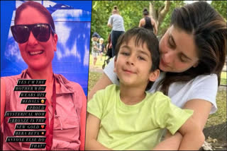 Kareena Kapoor is a 'proud hysterical mom' as she flaunts son Taimur's bronze medal