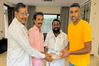 Star India spinner Ravichandran Ashwin on Friday received an invitation to attend the Ram Temple ‘Pran Pratishtha’ ceremony from BJP Tamil Nadu State Vice President Venkatraman C in Ayodhya on January 22. Ashwin became the fifth cricketer to be invited for the mega event after Virat Kohli, MS Dhoni, Vyankatesh Prasad and Sachin Tendulkar.