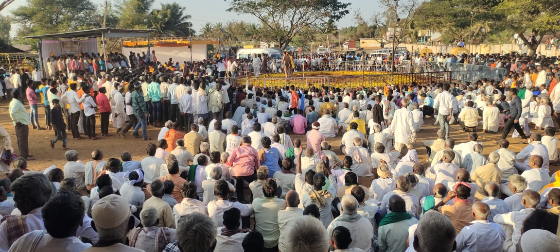 ಸಂಗೊಳ್ಳಿ ರಾಯಣ್ಣ ಉತ್ಸವ  wrestling competition  Sangolli Rayanna Festival  ರಾಷ್ಟ್ರ ಮಟ್ಟದ ಕುಸ್ತಿ ಸ್ಪರ್ಧೆ