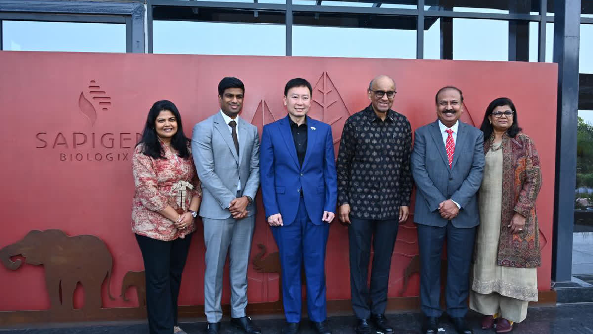 Singapore President Visits Sapigen Biologix Facility In Bhubhaneshwar