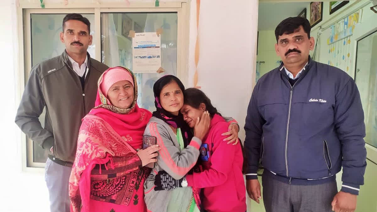 After 15 years, Neha, separated from her mother at a railway station, was reunited with her family in Wardha, with the help of Haryana's AHTU.