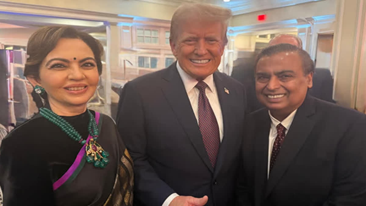 US: Nita, Mukesh Ambani Congratulate President-Elect Trump Ahead Of Inauguration