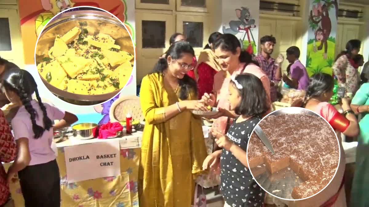 Mouth-watering dishes at the food fair