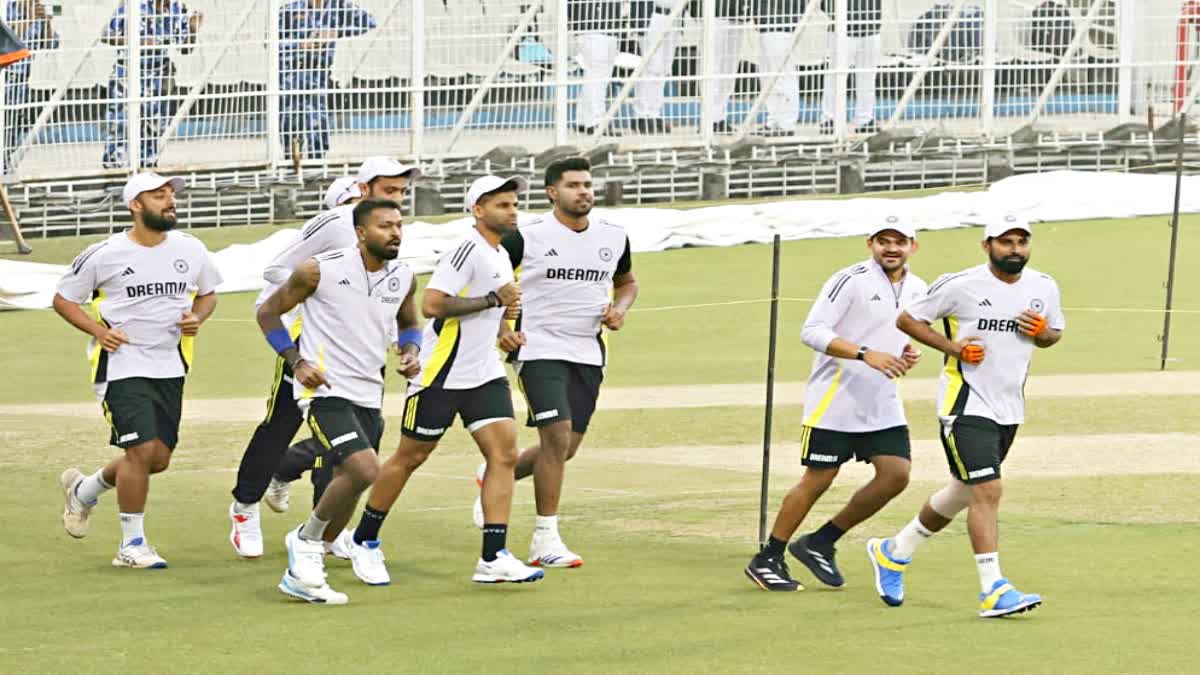 TEAM INDIA PRACTICE AT EDEN