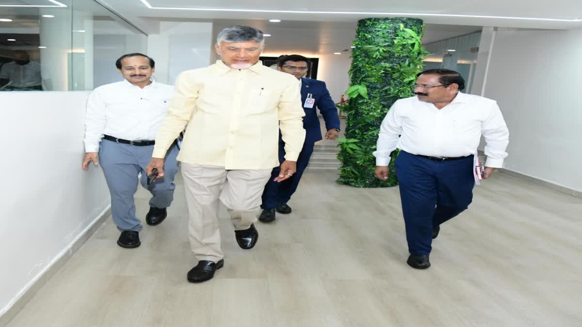 CM Chandrababu  Davos Tour