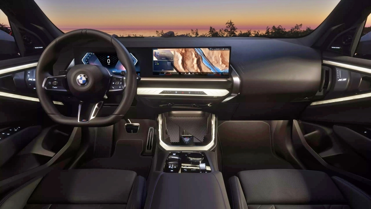 2025 BMW X3 SUV Interior