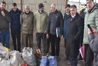 Seized Contraband Destroyed In Anantnag