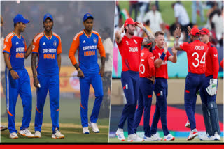 India and England Cricket teams reached Kolkata