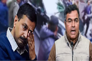 BJP's candidate from New Delhi Assembly constituency Pravesh Verma took a potshot at Aam Aadmi Party's convenor and former Delhi Chief Minister Arvind Kejriwal by stating that the people are showing him black flags and demanding answers