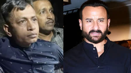 BANGLADESHI ATTACKED SAIF ALI KHAN  MUMBAI POLICE ON SAIF ALI KHAN CASE  BANGLADESHI ARREST SAIF ATTACK CASE  സെയ്‌ഫിനെ കുത്തിയത് ബംഗ്ലാദേശി