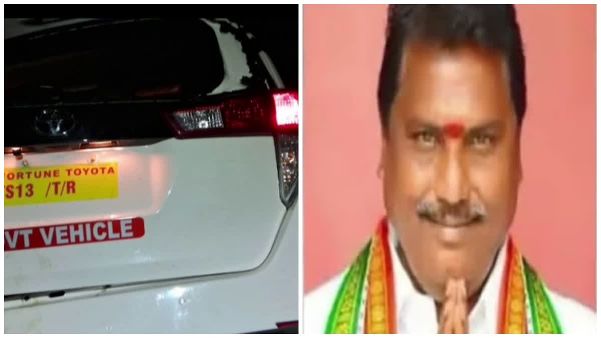 MLA Adluri Laxman Car Accident