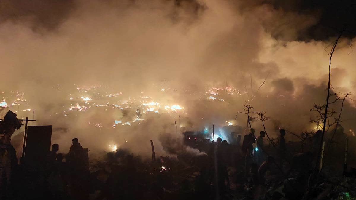 Fire Breaks out in Delhi Slum, 150 Shanties Gutted