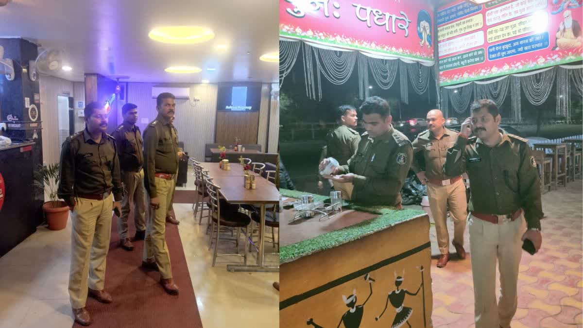 Raipur Police checking in hotels