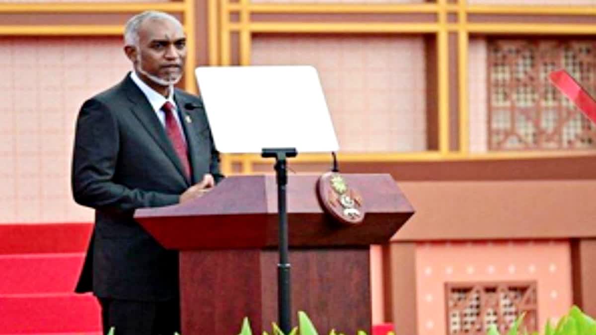 Maldivian President Mohamed Muizzu