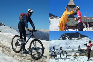 Cyclist Jaspreet Paul Record Latest