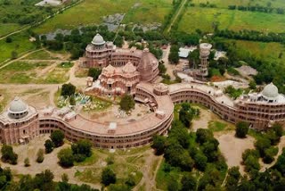 Om Shaped Shiva Temple