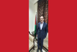 File photo of Palestinian Ambassador to India Adnan Abu Alhaijia (Source ETV Bharat)