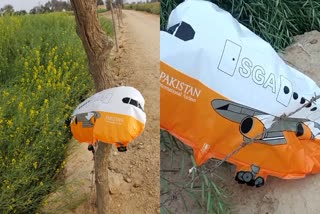 Pakistani balloon recovered from Rajasthan
