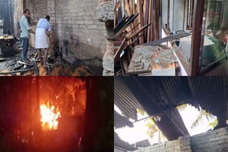 Furniture Workshop Caught Fire  Fire In Thrissur  ഫർണീച്ചർ വർക്ക് ഷോപ്പിൽ തീപിടിത്തം  തൃശ്ശൂര്‍ ചാലക്കുടിയിൽ തീപിടിത്തം