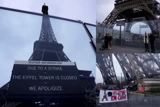 Eiffel Tower Closed Due To Strike