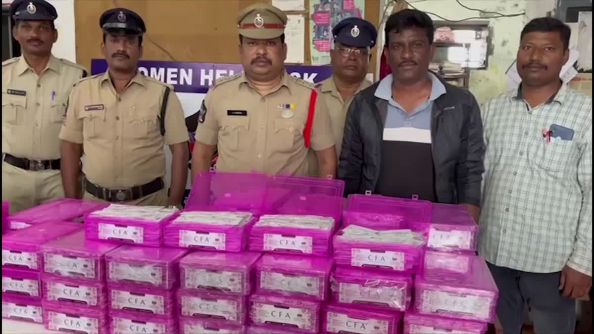 107 KG SILVER SEIZED BY RAILWAY POLICE IN VIJAYAWADA