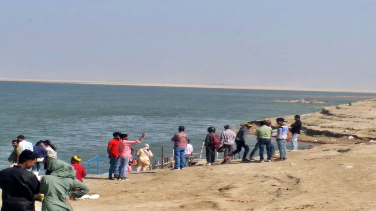 Ganga polluted in Bihar