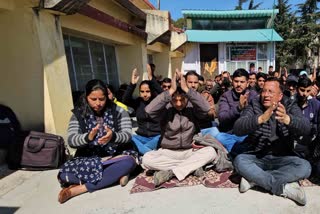 FOREST GUARDS PROTEST IN TEHRI