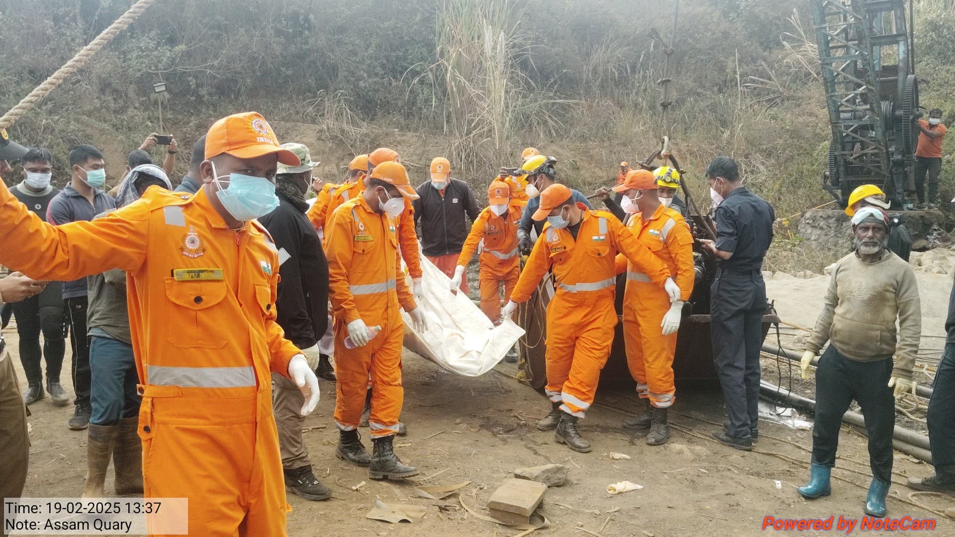 Umrangso coal mine tragedy 5 more body recovered in the 40 day of rescue operation