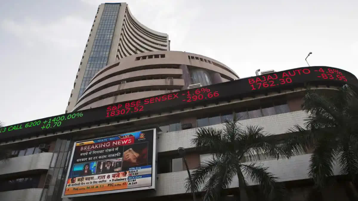 Sensex down 351 points Nifty at 21,945