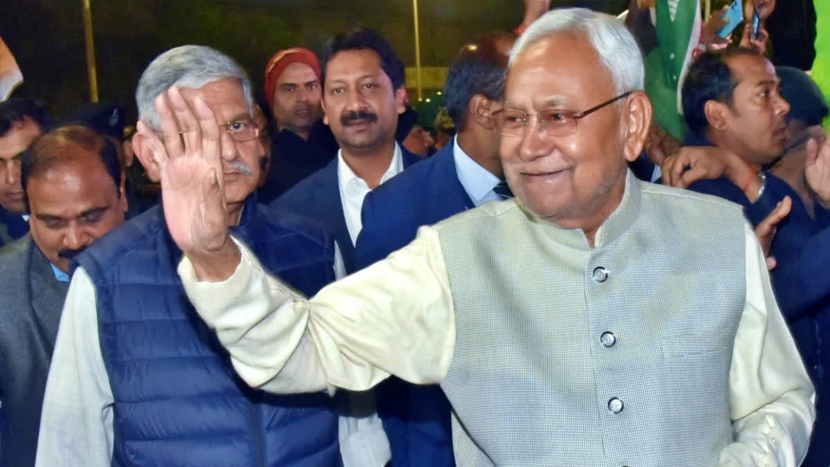 Nitish Kumar Delhi Visit