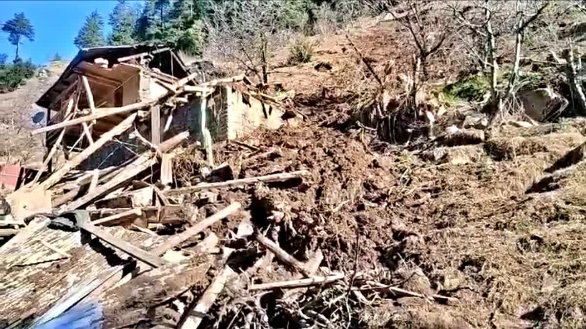 Landslide in Manali