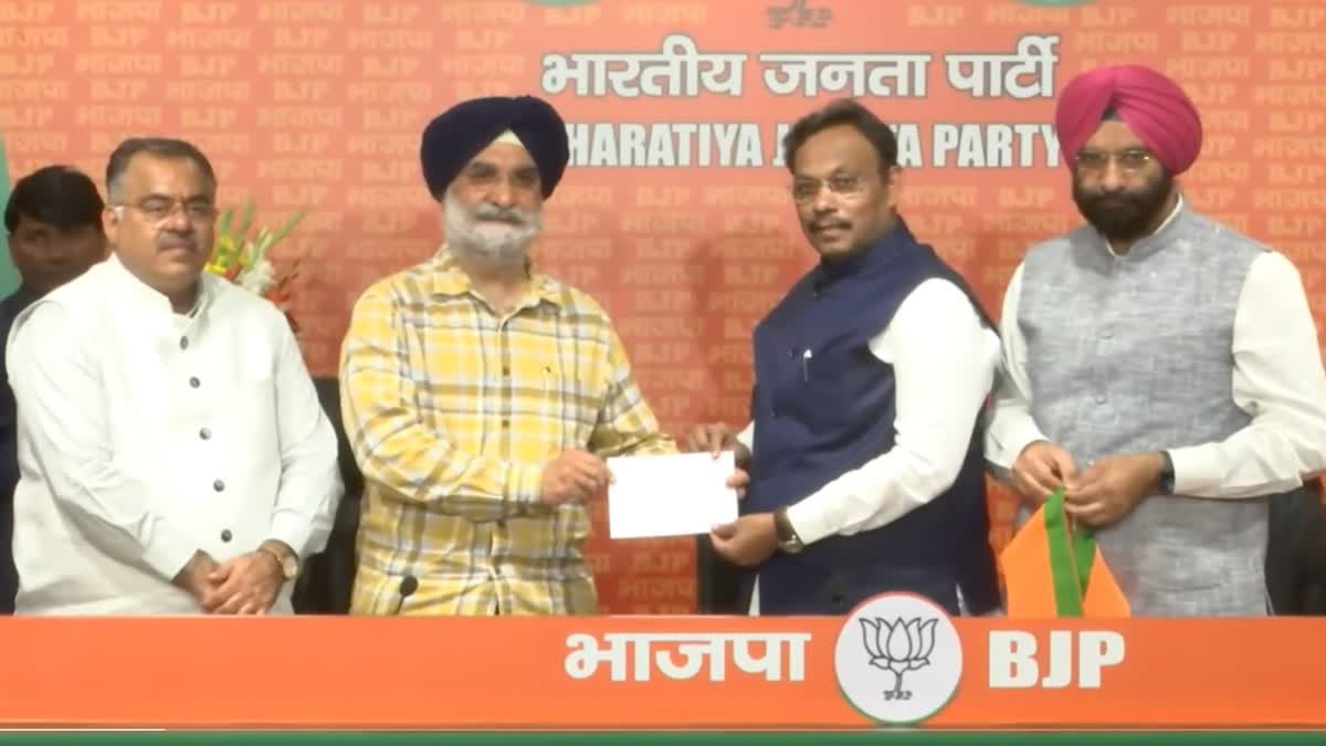 Taranjit Singh Sandhu joins BJP