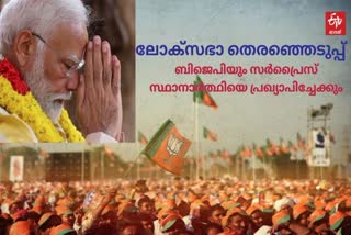 Lok Sabha Elections  BJP  Surprise Candidate  eranakulam