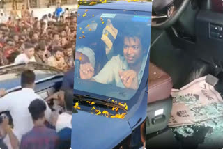 Vijay's Visit to Kerala Turns Chaotic: Actor's Car Damaged Amid Fan Frenzy, Video Viral