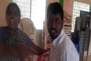 YSRCP leader attacked VRO