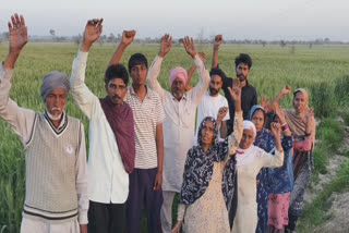 A dispute broke out over the graves of the Muslim community in the village of Baghrol