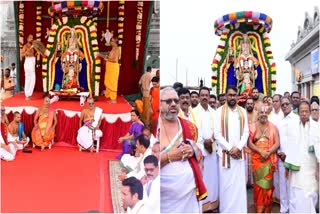 Brahmotsavams In Yadadri Temple