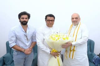 Raj Thackeray met Union Home Minister Amit Shah in New Delhi